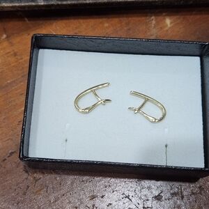 Gold Plated Sterling Silver Earrings